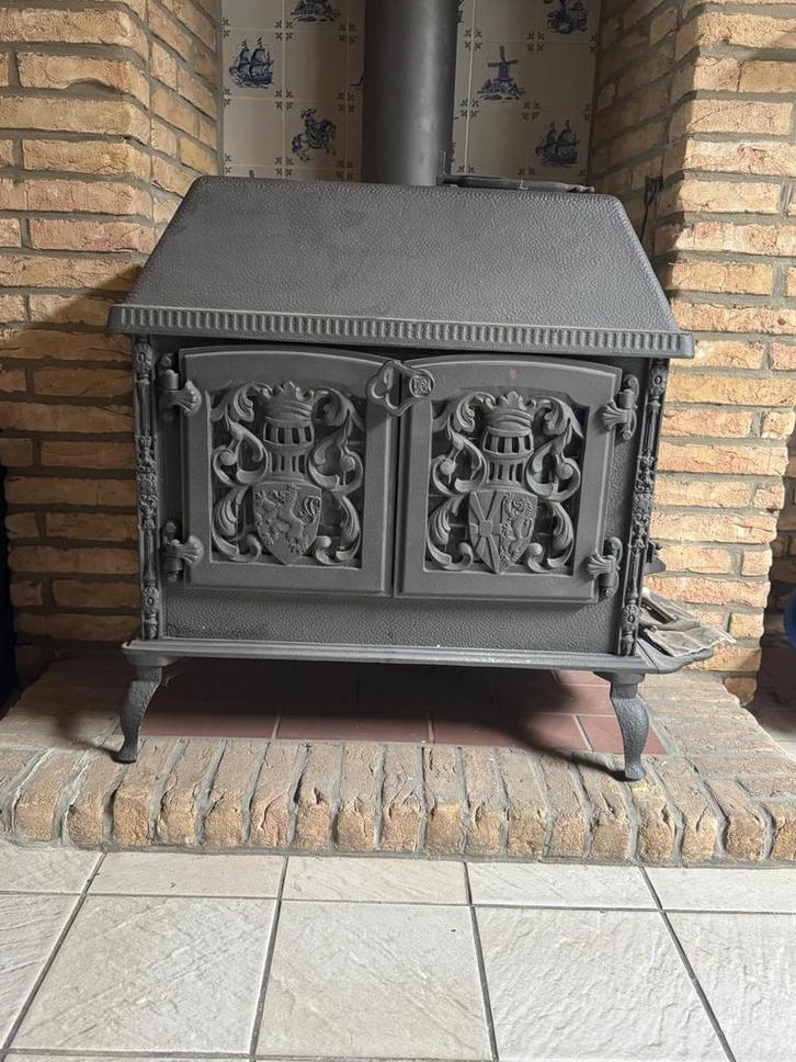 Prachtige vrijstaande houtkachel, Huis en Inrichting, Kachels, Gebruikt, Vrijstaand, Houtkachel, Hout, Ophalen