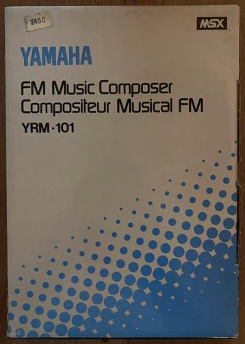 Yamaha YRM-101 MSX FM Music Composer beschikbaar voor biedingen