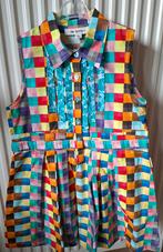 VAN HASSELS: jurkje, M140, katoen, veelkleurig, knopenpad, Robe ou Jupe, Enlèvement ou Envoi, VAN HASSELS., Comme neuf