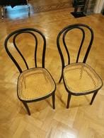 2 chaises vintage "Thonet" par ZPM Radomsko (années 1950), Enlèvement ou Envoi