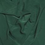 6039) 155x200cm Haute qualité tissu acétate vert foncé, Vert, Enlèvement ou Envoi, 120 cm ou plus, Neuf