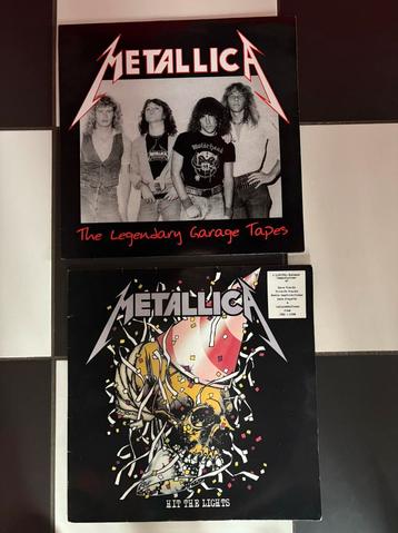 Lot de 2 vinyles lp 33 t metallica bootleg, Enlèvement ou Envoi