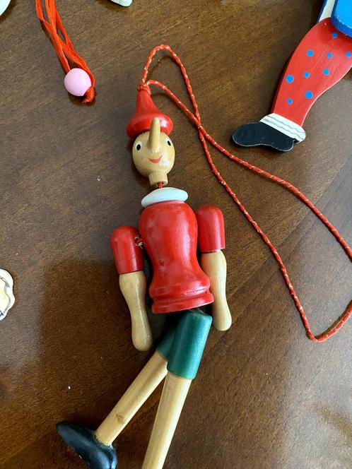 speelgoed houten trekpoppetjes, Kinderen en Baby's, Speelgoed | Houten speelgoed, Ophalen of Verzenden