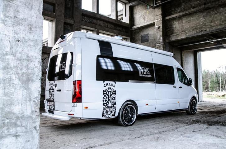 MERCEDES CAMPERVAN, Caravans en Kamperen, Mobilhomes, Bedrijf, tot en met 4, Buscamper of Camperbus, Mercedes-Benz, Diesel, 6 tot 7 meter