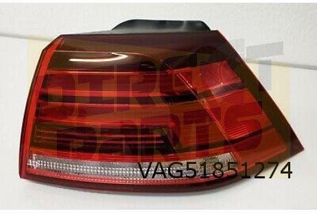 Volkswagen Golf VII (2/17-2/20) achterlicht Rechts buiten LE, Auto-onderdelen, Verlichting, Volkswagen, Nieuw, Verzenden
