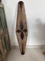 Afrikaans houten schild, Antiek en Kunst, Kunst | Beelden en Houtsnijwerken, Ophalen