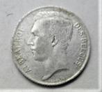 Zilveren munt 50 centimes 1912 (FR) Albert I Morin #302, Postzegels en Munten, Zilver, Zilver, Losse munt, Verzenden