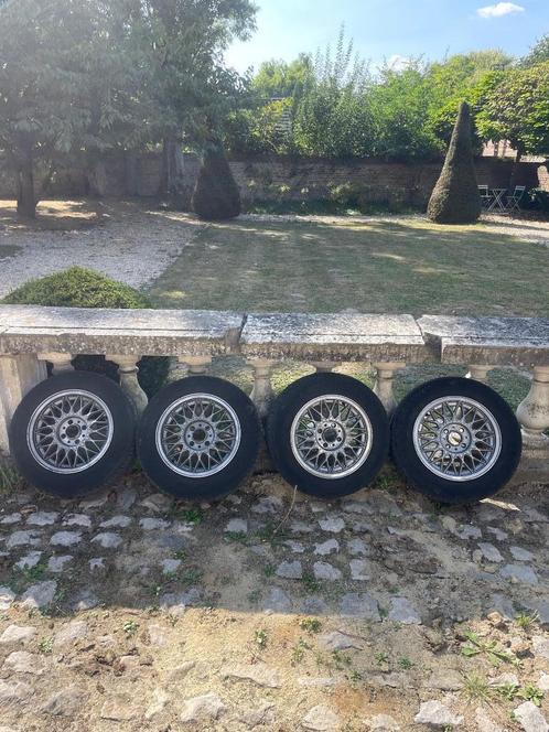 Set van 4 BMW BBS Style 5 Velgen met Michelin Banden, Auto-onderdelen, Banden en Velgen, Banden en Velgen, Zomerbanden, 14 inch