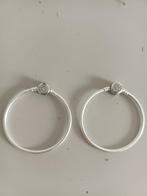 2 Pandora armbandjes met Zirkonia., Pandora, Nieuw, Ophalen of Verzenden, 2 of 3 bedels