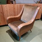 Vintage fauteuil, Ophalen, Gebruikt, Stof, Retro