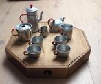 oud speelgoed Aluminium koffie serviesje van FB Bouillon, Antiek en Kunst, Ophalen of Verzenden