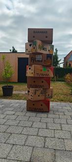 30 banana box_ 30 cent per doos, Doe-het-zelf en Bouw, Kratten en Dozen, Ophalen of Verzenden, Zo goed als nieuw, Doos