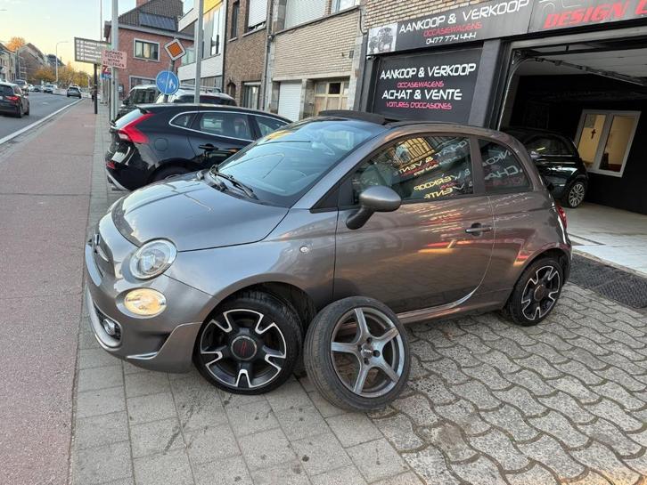 Fiat 500C Sport S Editions 31000 km autopas, Auto's, Fiat, Bedrijf, Te koop, 500C, ABS, Airbags, Airconditioning, Alarm, Boordcomputer