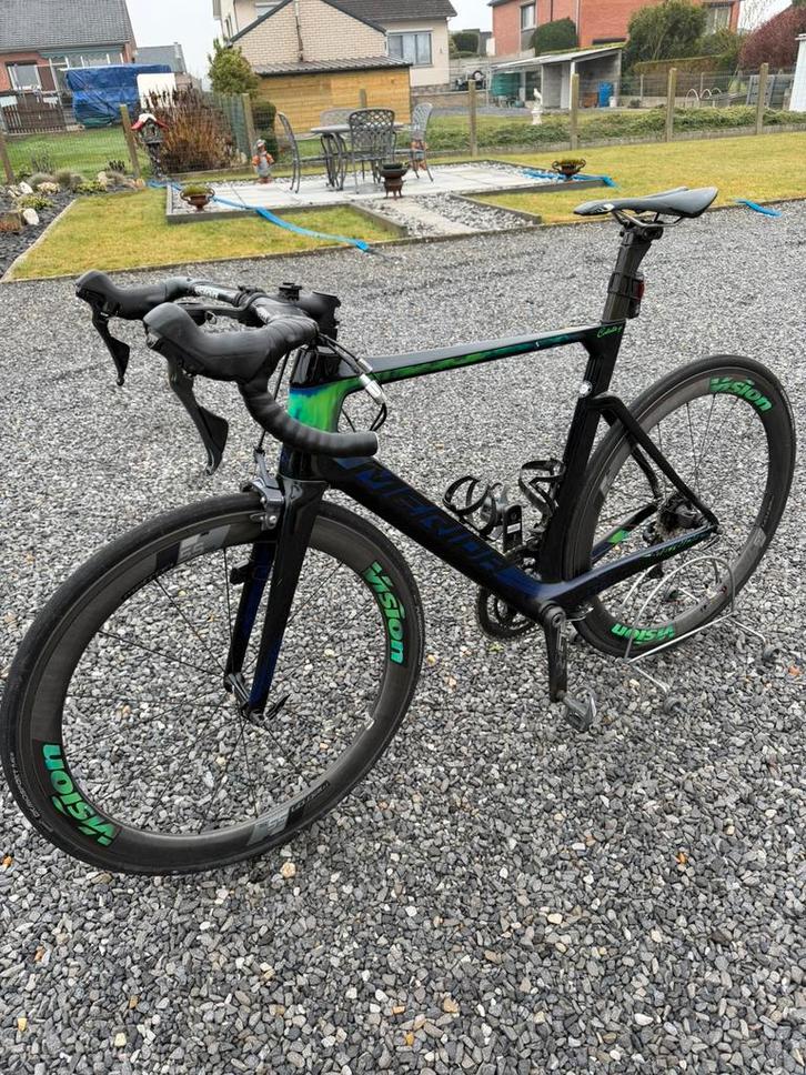 Merida Reacto Ltd, Fietsen en Brommers, Fietsen | Racefietsen, Gebruikt, Carbon, 53 tot 57 cm, Ophalen