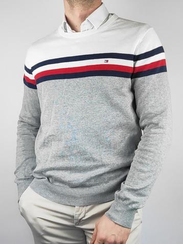 Pull à col rond Tommy Hilfiger - 100% coton - Taille M