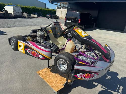 Iame Haase Kart 125CC, Sport en Fitness, Karting, Gebruikt, Kart, Ophalen