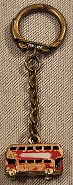 Londense Routemaster dubbeldekkerbus sleutelhang, Verzamelen, Ophalen of Verzenden