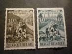 België/Belgique 1943 Mi 656/657 zonder gom/sans gomme, Ophalen of Verzenden, Zonder gom