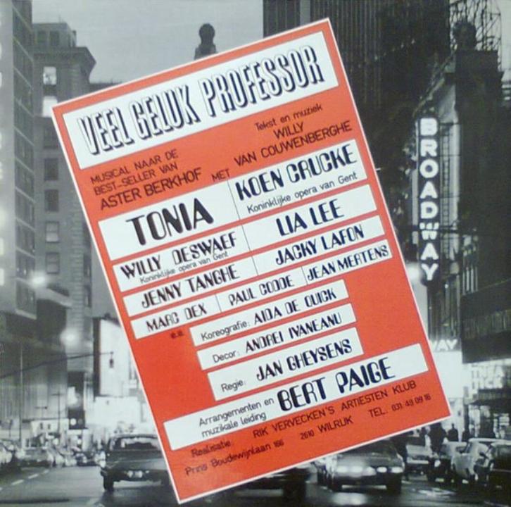 vinyl:   VEEL GELUK PROFESSOR, Cd's en Dvd's, Vinyl | Nederlandstalig, Gebruikt, Soundtrack of Musical, 12 inch, Ophalen of Verzenden