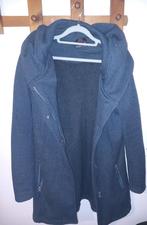 Mantel blauw maat 42, Ophalen, Zo goed als nieuw, Maat 42/44 (L), Blauw