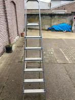 aluminium trapladder, Doe-het-zelf en Bouw, Ladders en Trappen, Gebruikt, Ophalen