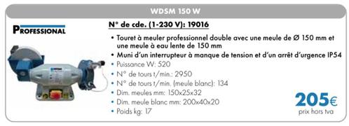 CONTIMAC TOURET PRO à EAU, Doe-het-zelf en Bouw, Gereedschap | Slijpmachines, Nieuw, Werkbankslijpmachine, Minder dan 700 watt