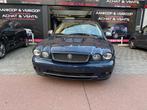 Jaguar X-Type 2.2D Automatic Full Options 127 km, Auto's, Jaguar, Automaat, Beige, Blauw, Leder