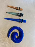 Nieuw - 4 x dilatatore - Stretch piercing - acrylic taper, Handtassen en Accessoires, Piercings, Ophalen of Verzenden, Overige materialen