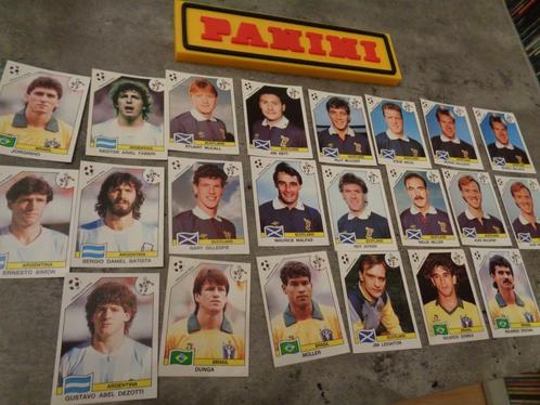 PANINI voetbal stickers WK 90 ITALIA 1990 world cup  22X, Hobby en Vrije tijd, Stickers en Plaatjes, Zo goed als nieuw, Verzenden