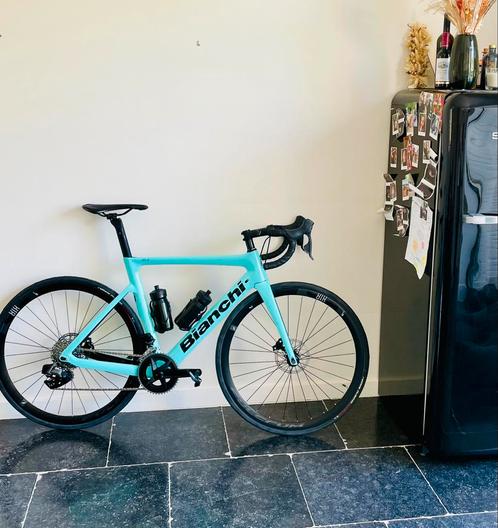 Bianchi Aria - SRAM Rival Etap AXS 12 SP - maat 55, Fietsen en Brommers, Fietsen | Racefietsen, Zo goed als nieuw, Heren, Overige merken