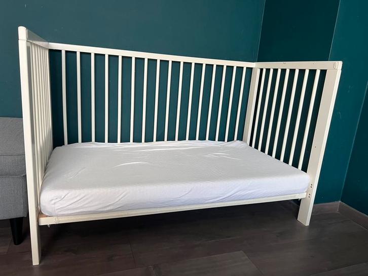 Ikea ledikant Gulliver, Kinderen en Baby's, Kinderkamer | Bedden, Gebruikt, Lattenbodem, Matras, Ophalen