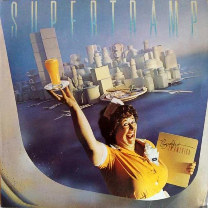 Supertramp – Ontbijt in Amerika, Cd's en Dvd's, Vinyl | Rock, Gebruikt, Overige genres, 12 inch, Ophalen of Verzenden