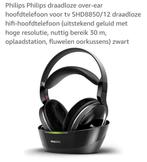 Philips tv SHD8850/12 draadloze hifi-hoofdtelefoon, Computers en Software, Headsets, Ophalen, Zo goed als nieuw, Over-ear