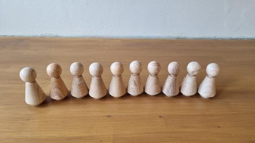 houten poppetjes, Kinderen en Baby's, Speelgoed | Houten speelgoed, Nieuw, Ophalen of Verzenden