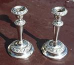 Kandelaars verzilverd, Verzenden, Zilver