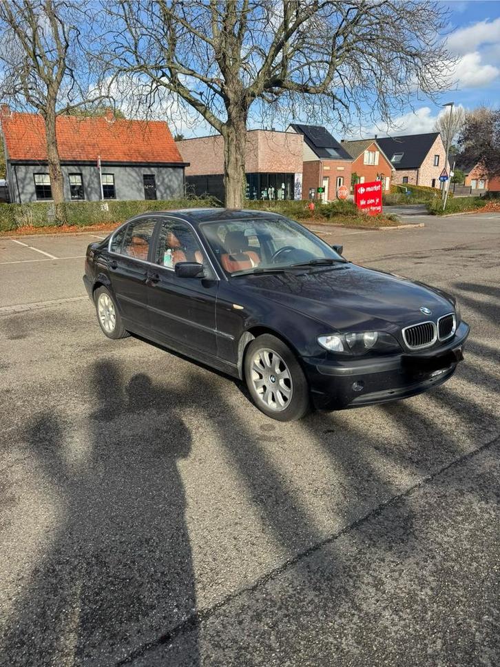 Bmw 316i jaar 2004 individual color, Auto's, BMW, Bedrijf, Centrale vergrendeling, Benzine, Euro 4, Leder, Ophalen