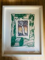 Pierre Alechinsky litho 2007 ingelijst, Antiek en Kunst, Ophalen of Verzenden