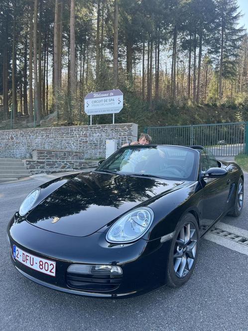 Porsche boxster 2.7, Auto's, Porsche, Particulier, Boxster, Benzine, Euro 3, Cabriolet, 2 deurs, Handgeschakeld, Zwart, Zwart