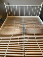 Bed ijzeren frame, Ophalen, Gebruikt, Wit, Tweepersoons