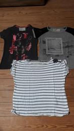 3 t-shirts van Garcia maat 128, Fille, Chemise ou À manches longues, Utilisé, Enlèvement ou Envoi