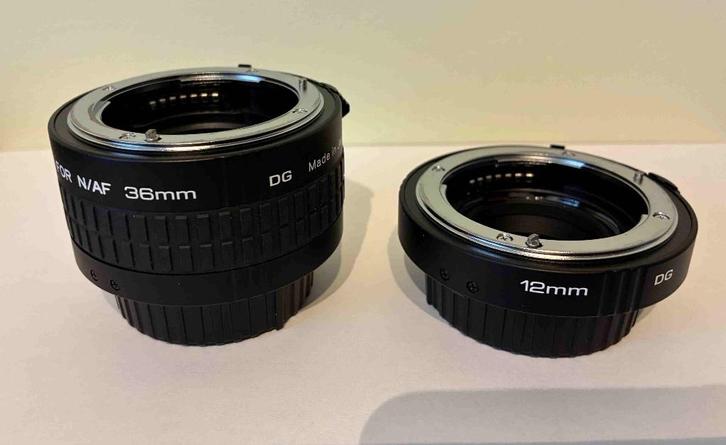 Bagues-allonges Kenko pour Nikon, TV, Hi-fi & Vidéo, Photo | Lentilles & Objectifs, Utilisé, Enlèvement
