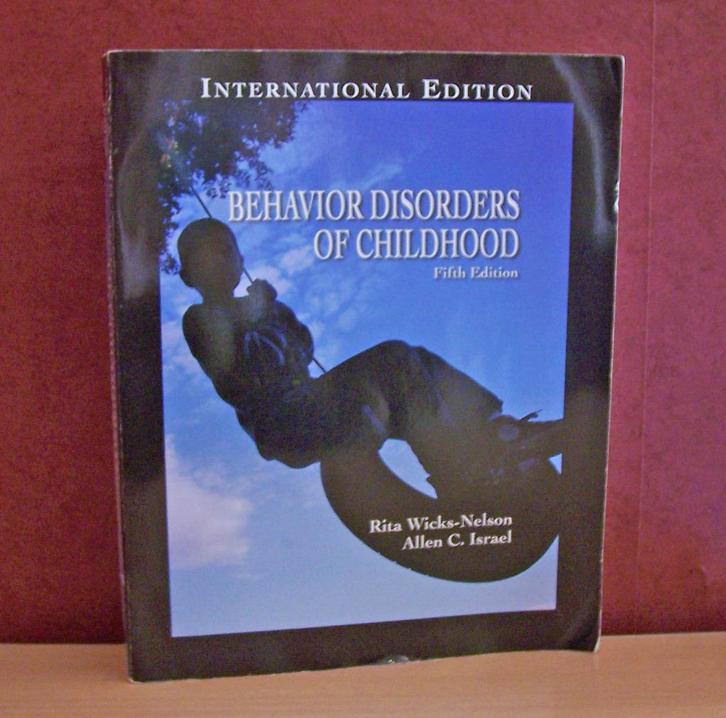 Boek Behavior Disorders of Childhood Wicks-Nelson en Israel, Boeken, Psychologie, Ophalen of Verzenden