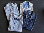 Jongenskleding – 4 hemden – maat 128, Kinderen en Baby's, Kinderkleding | Maat 128, Ophalen of Verzenden, Zo goed als nieuw, Jongen