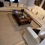 Grote hoekmodel in moderne stijl/ grand fauteuils moderne, Ophalen, Gebruikt, Stof