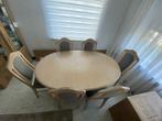 Table à manger 6 personnes, Huis en Inrichting, Complete eetkamers, Ophalen, Gebruikt, 4 tot 6 stoelen