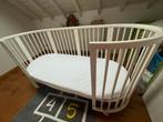 Stokke sleepi wit bed met junior uitbreiding, Ledikant, Gebruikt