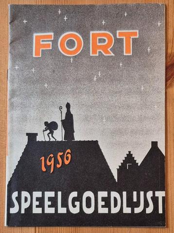 Fort speelgoedcatalogus 1956 Sinterklaas blikken speelgoed beschikbaar voor biedingen