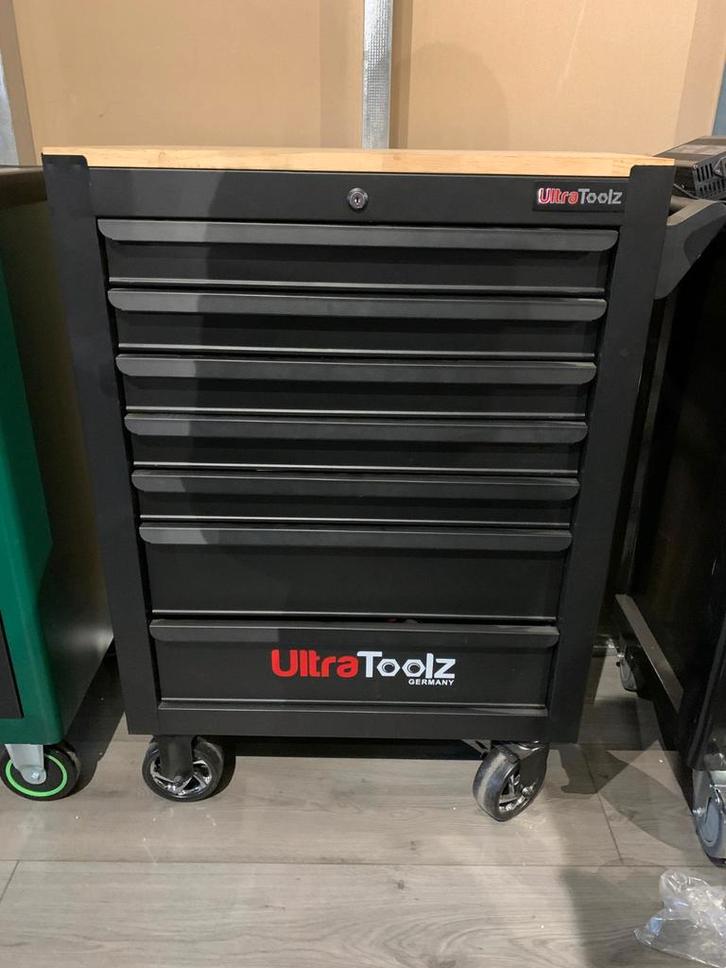 UltraToolz Slim gereedschapswagen 7/7 gevuld, Doe-het-zelf en Bouw, Gereedschapskisten, Nieuw, Ophalen of Verzenden