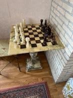 Mooi marmere schaakbord, Ophalen of Verzenden