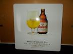 DUVEL - metalen reclame in relief 42x42cm - met boorschema., Ophalen of Verzenden, Gebruikt, Reclamebord, Plaat of Schild, Duvel